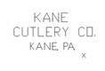 2009 Kane Cutlery Tang Stamp